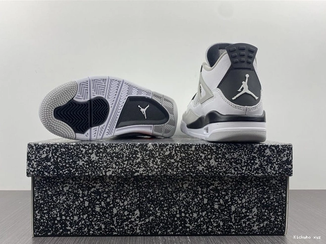 Neat Retro 3860 DH6927- Black Jordan 4 Military 1027